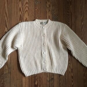 L.L.Bean Sweater, Warm White, Size L